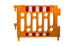 BARRIERE DE SECURITE 1020mm SANS PIED ORANGE