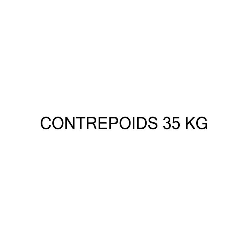 CONTREPOIDS 35 KG POUR BARRIERE LEVANTE