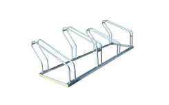 RACK A VELOS EN ACIER ZINGUE 4 PLACES