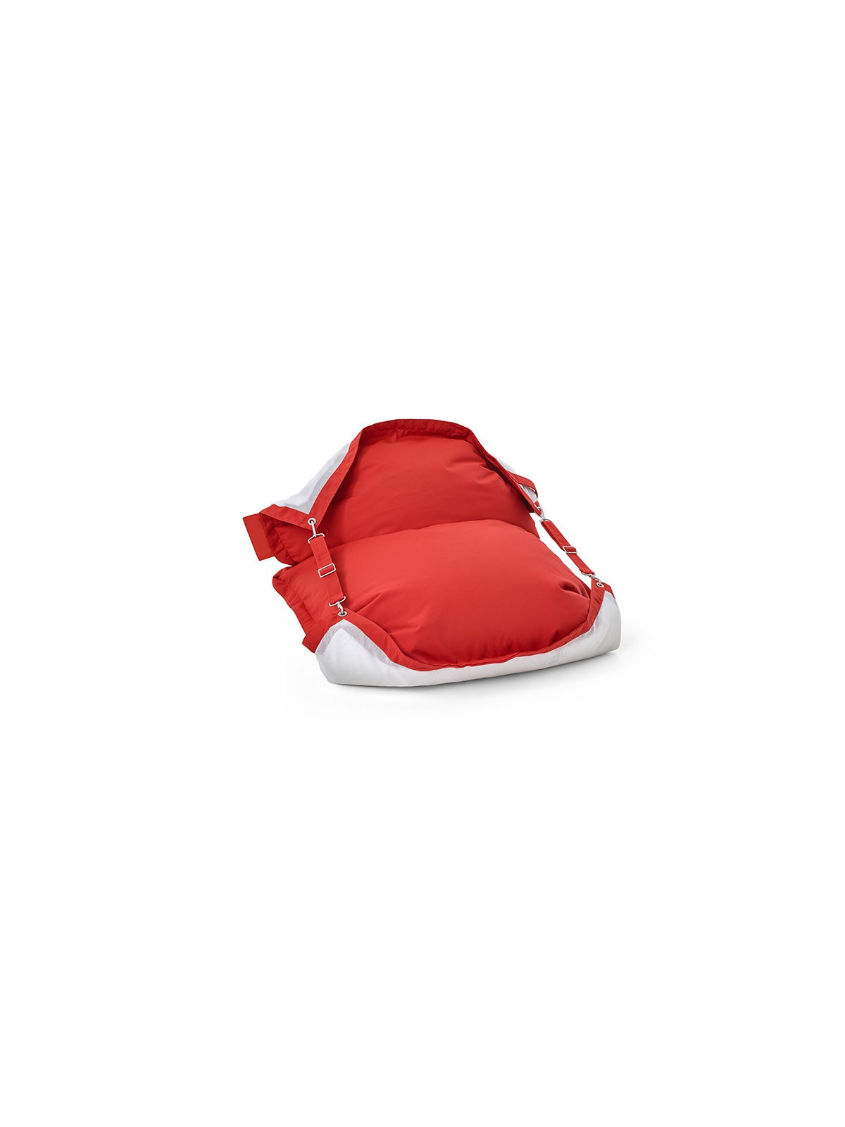 POUF GEANT PISCINE EXTERIEUR ROUGE