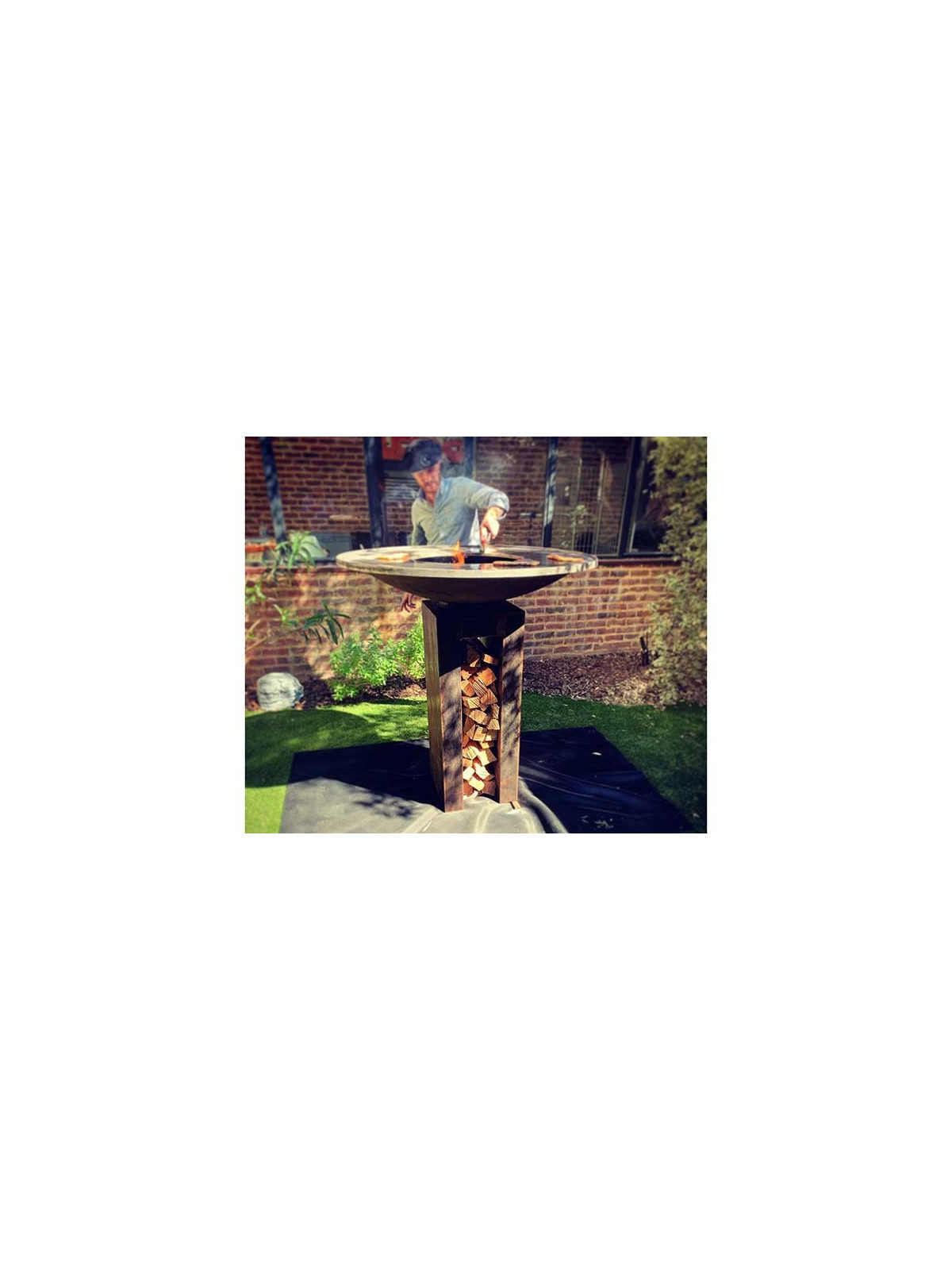 PLANCHA BRASERO Ø 700 mm