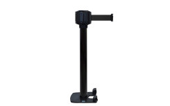 POTEAU NOIR DE GUIDAGE A SANGLE 10 M - NOIR