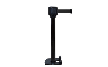 POTEAU NOIR DE GUIDAGE A SANGLE 10 M - NOIR