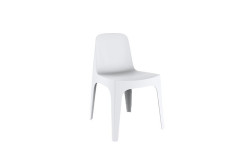 CHAISE SOLID VONDOM BLANC