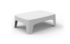 TABLE BASSE LOUNGE SOLID BLANC