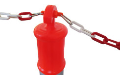 1 ATTACHE ET 2 MOUSQUETONS POUR BALISE