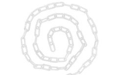 CHAINE PLASTIQUE 25 M FLUO