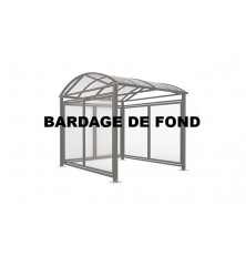 BARDAGE DE FOND - ABRI CYCLE VERNON LARGE