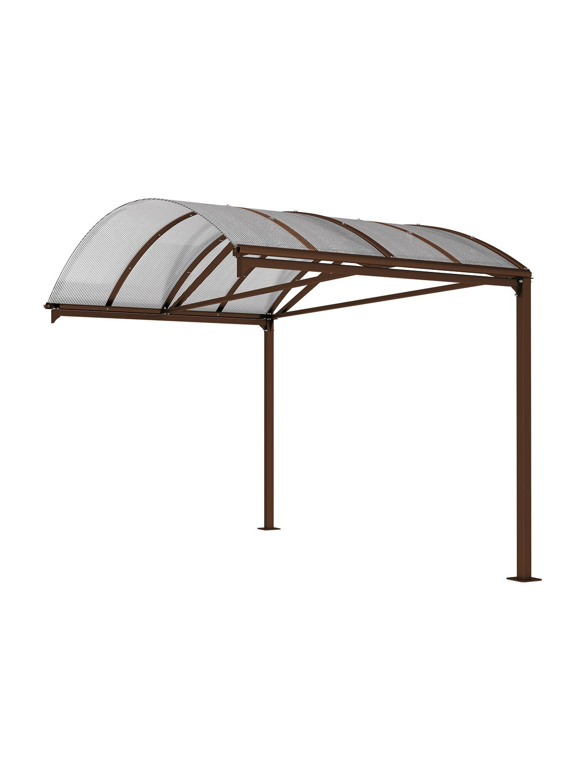 EXTENSION ABRI VOUTE VERNON XXL MARRON