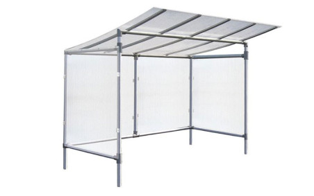 ABRI CYCLES ALU ECO COMPLET AVEC BARDAGES
ABRI POUR VÉLO ÉCONOMIQUE D'ENTREPRISE