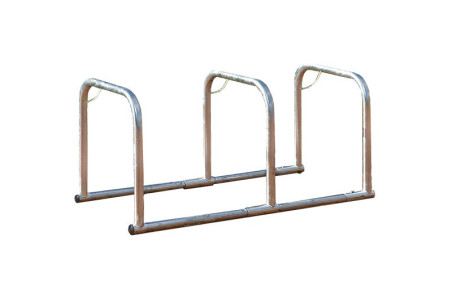 SUPPORT 6 VÉLOS AVEC 3 ARCEAUX
RANGE VÉLOS URBAIN POUR ESPACE PUBLIC