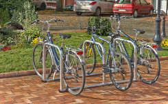 SUPPORT 6 VÉLOS AVEC 3 ARCEAUX
RANGE VÉLOS URBAIN POUR ESPACE PUBLIC