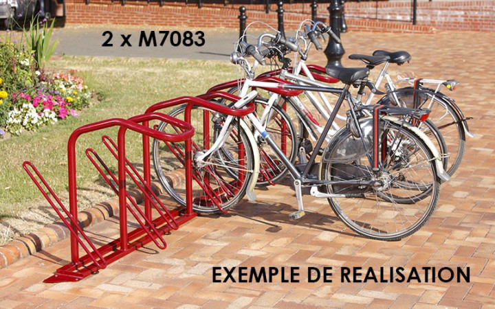 RANGE VÉLO 4 PLACES TALMONT
RÂTELIER POUR PARKING VÉLO URBAIN DES COLLECTIVITÉ OU PROFESSIONNEL