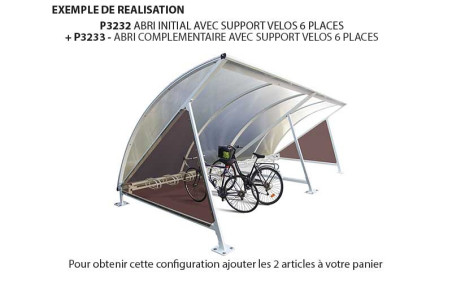 ABRI DEMI LUNE COMPLÉMENTAIRE