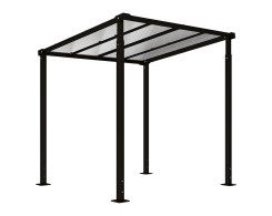 ABRI CYCLES TITANE SANS BARDAGE NOIR