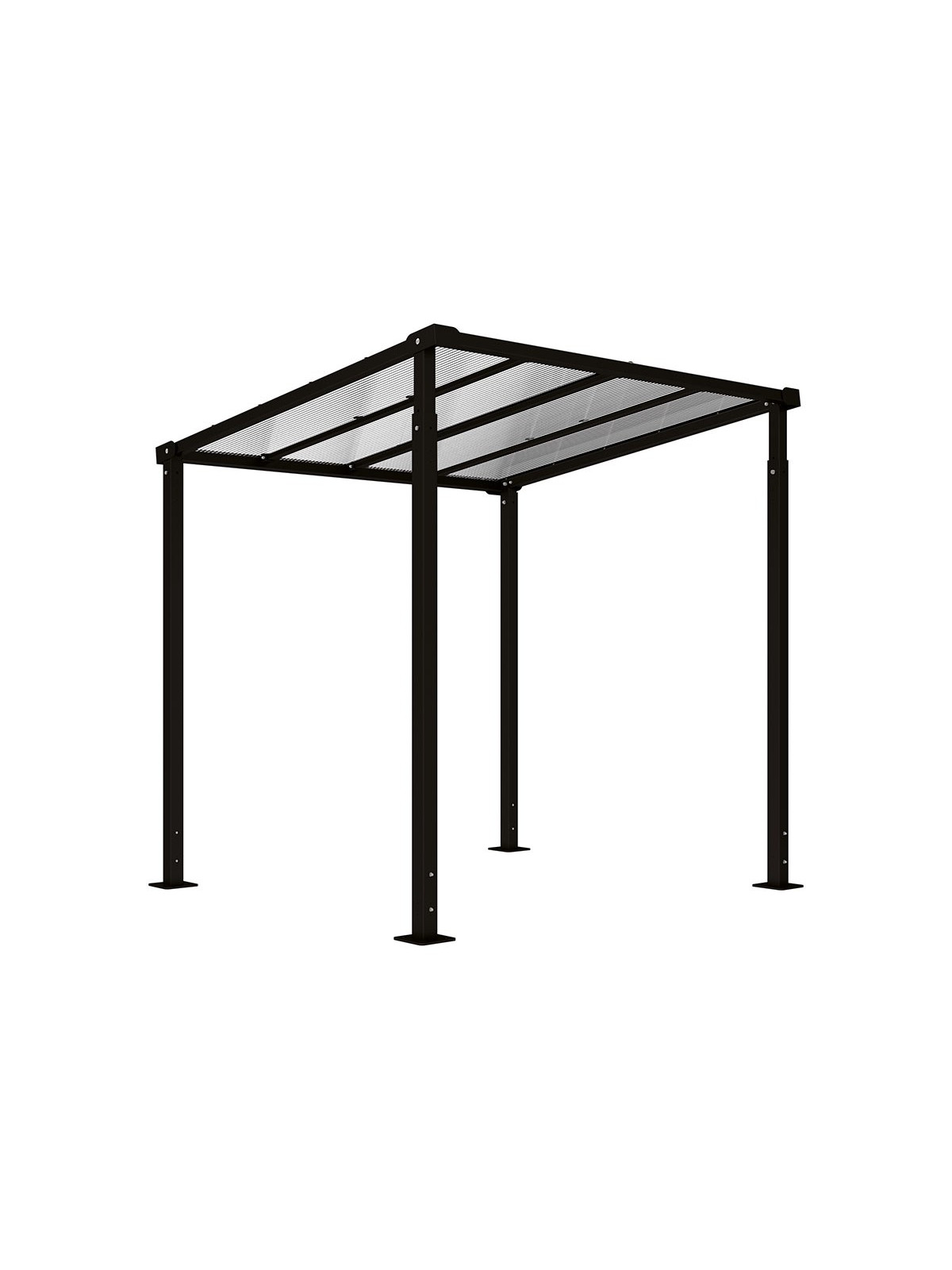 ABRI CYCLES TITANE SANS BARDAGE NOIR