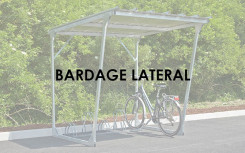BARDAGE LATERAL POUR ABRI ECONOMIQUE