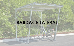 BARDAGE LATERAL POUR ABRI ECONOMIQUE