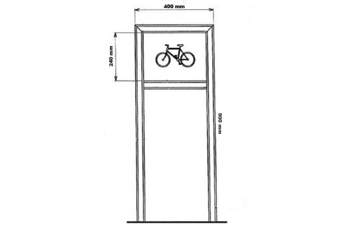 APPUI VELO ELO FORME U