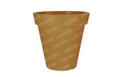 POT ROND POLYETHYLENE TERRE CUITE