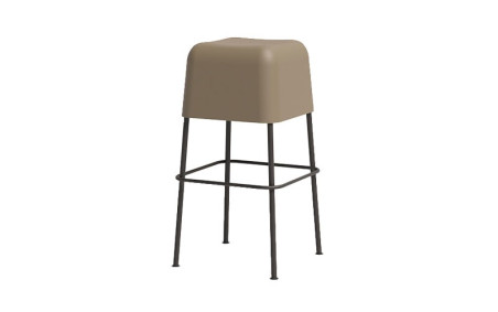 TABOURET ABISKO PIEDS METAL PIERRE