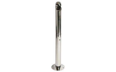 CENDRIER SUR PIED INOX