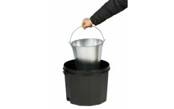 CENDRIER SUR PIED EN PLASTIQUE