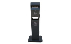 CENDRIER MALONE SUR PIED AVEC CORBEILLE