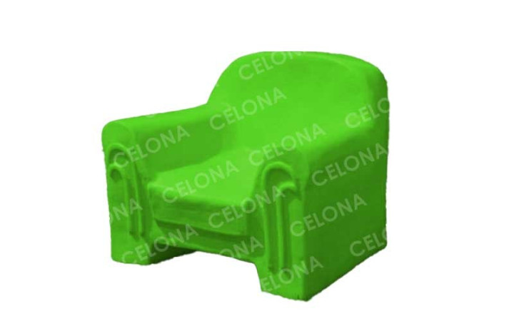 FAUTEUIL OLGA ENFANT VERT ANIS