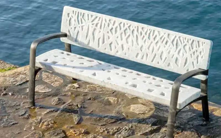 BANC OCEAN DECHETS ORIGINE MARINE