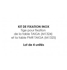 KIT DE FIXATION INOX