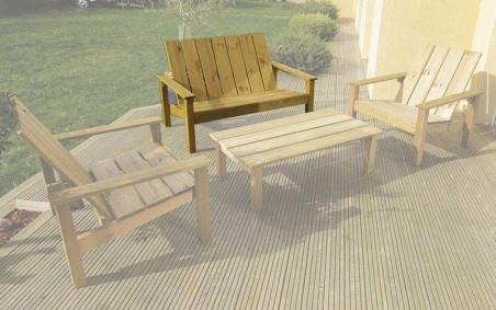 FAUTEUIL EN CHILL POUR TERRASSE ET JARDIN
MOBILIER DE REPOS POUR ESPACE EXTÉRIEUR DE DÉTENTE