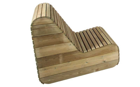 FAUTEUIL EN BOIS DESIGN ET MODERNE
MOBILIER URBAIN POUR TERRASSE ET ESPACE EXTÉRIEUR