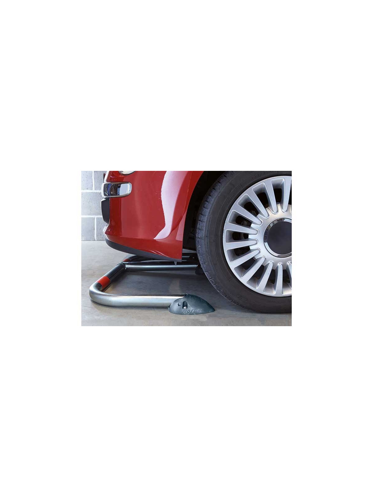 BLOC PARKING EMBASE EN RESINE MISE EN SITUATION