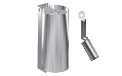 CENDRIER INOX