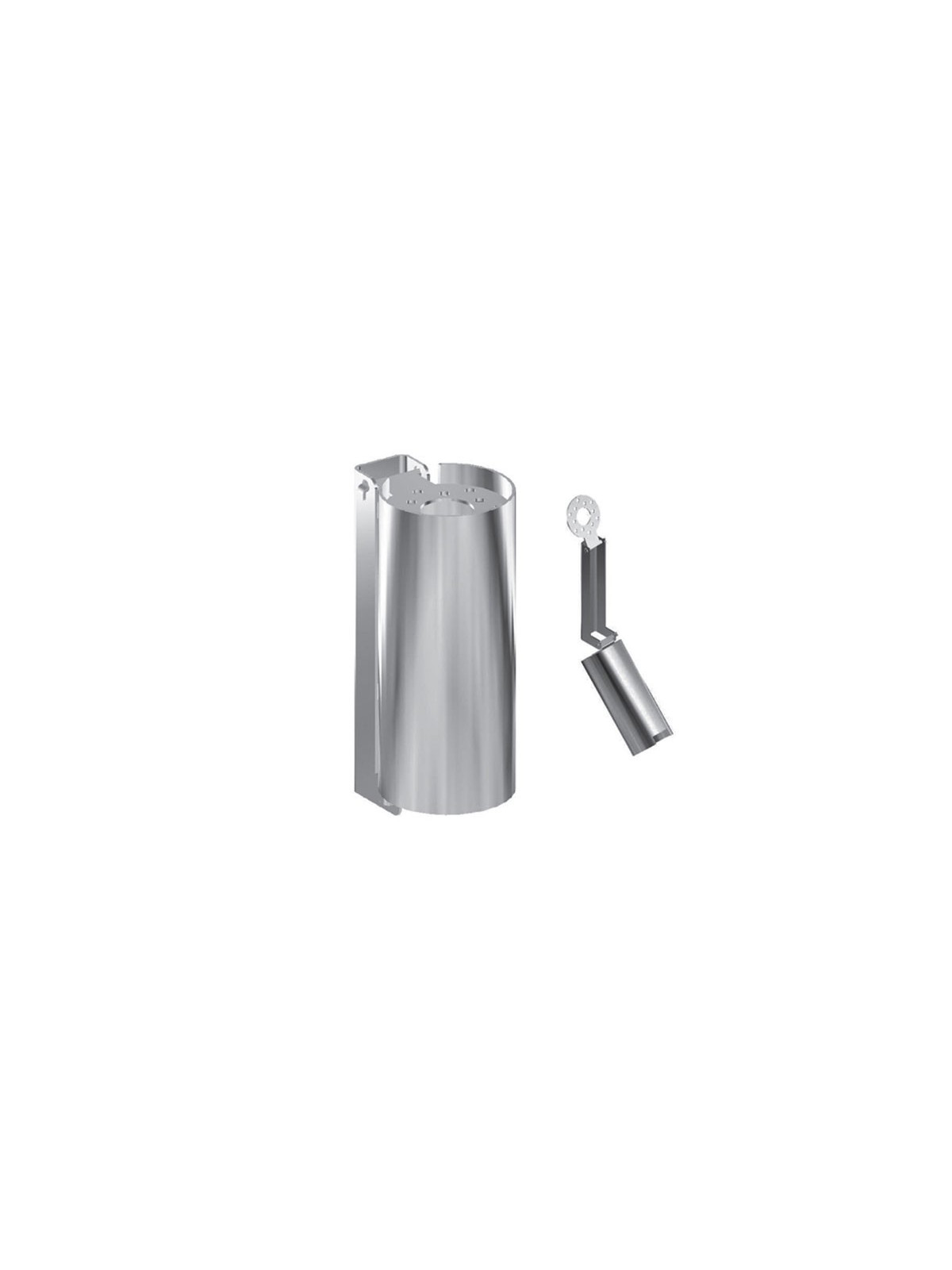 CENDRIER INOX