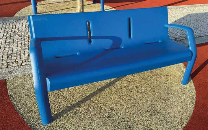 BANC CIBOURE BLEU