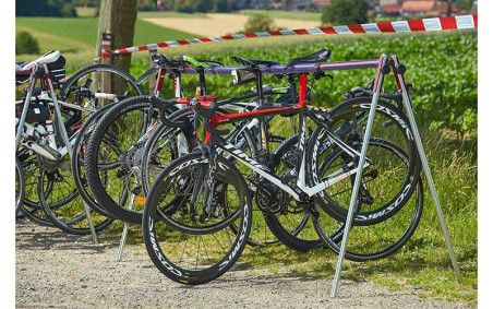 RATELIER PLIANT NOMADE MISE EN SITUATION