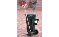 CHARIOT DE VOIRIE POUR SAC PLASTIQUE MISE EN SITUATION