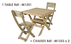 CHAISE REPLIABLE CHAMPETRE