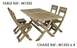 CHAISE REPLIABLE CHAMPETRE