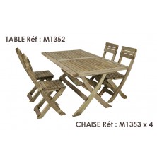 CHAISE REPLIABLE CHAMPETRE