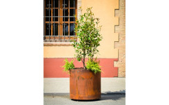 JARDINIERE ALES RONDE ACIER CORTEN