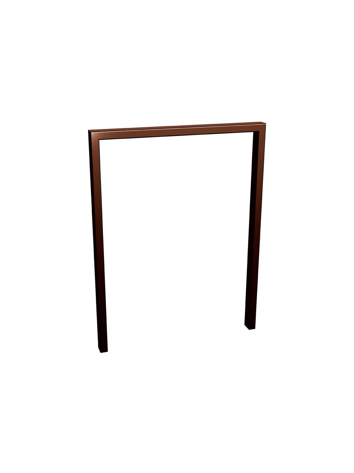 SUPPORT CYCLES TITANE PEINT SANS TÔLE CORTEN A SCELLER