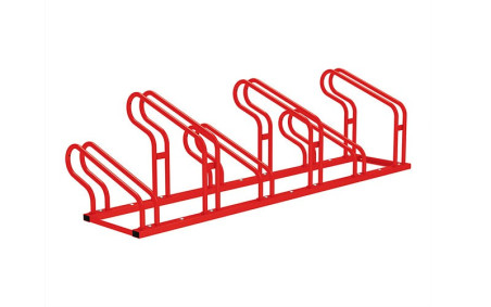 SUPPORT CYCLES OPTIMUS MONTÉ PEINT SUR GALVA ROUGE