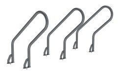 ARCEAUX ANTIVOL PEINT SUR GALVA POUR SUPPORT CYCLE OPTIMUS