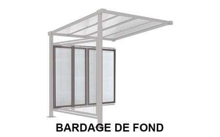 BARDAGE DE FOND ABRI COMPLÉMENTAIRE CYCLES TITANE