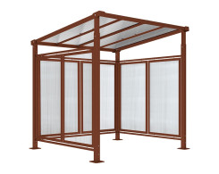 ABRI CYCLES TITANE COMPLET CORTEN