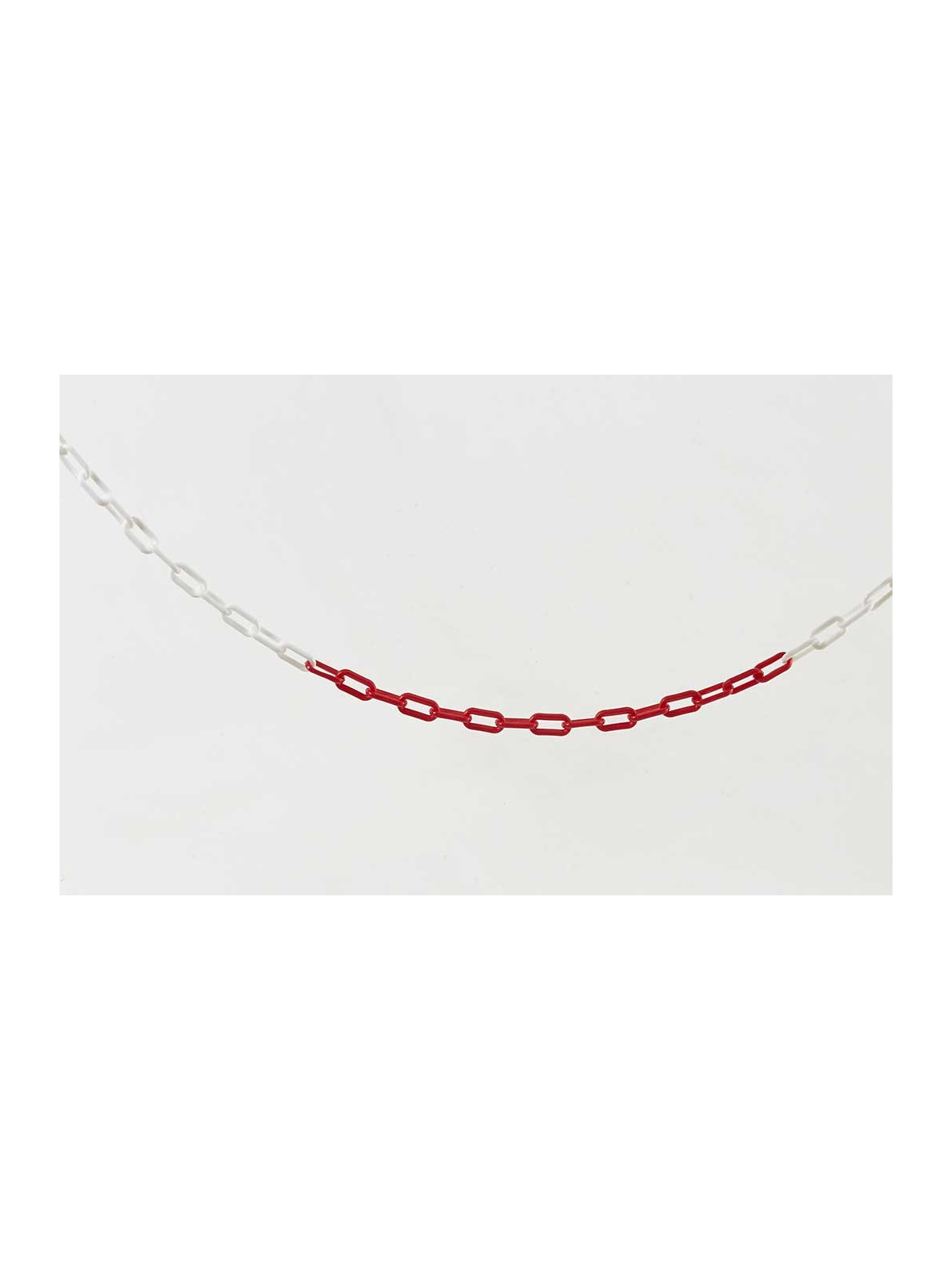 CHAÎNE POLYAMIDE 10 ML ROUGE ET BLANCHE