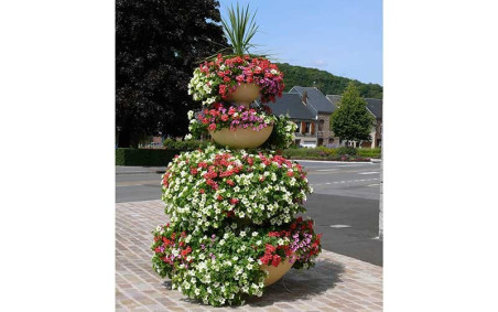 JARDINIERE CASCADE MISE EN SITUATION